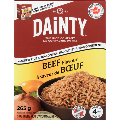 DAINTY RICE & SEASONING BEEF [265 g]