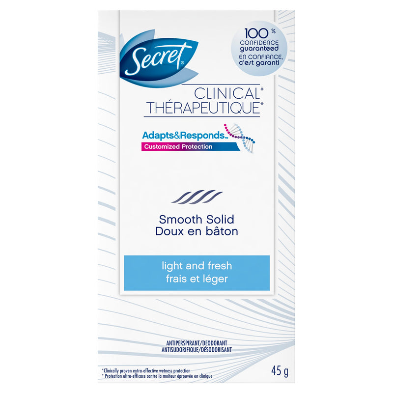 SECRET CLNCL STR SOLID LT FRSH [45 g]