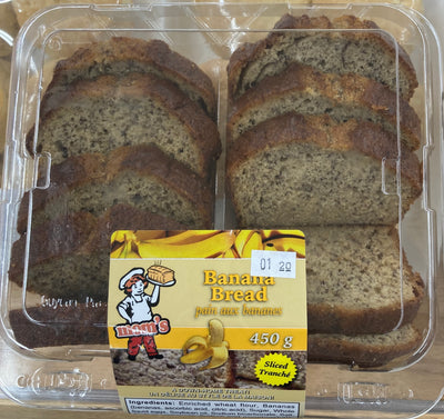 MOMS SLICED BANANA BREAD [480 g]