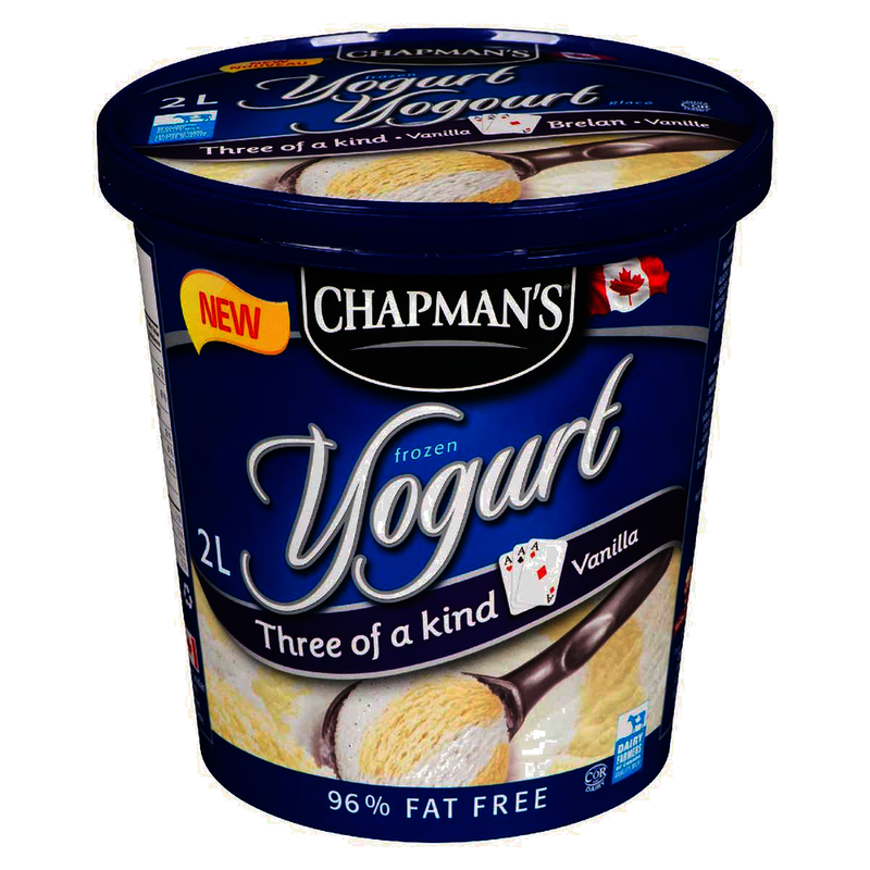CHPMNS 3 OF A KIND FRZN YOGURT [2 ltr]