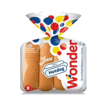 WONDER HOT DOG BUNS 8s [8 ea]