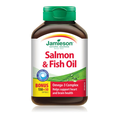 JAM SALMON & FISH OIL OMEGA [200 ea]