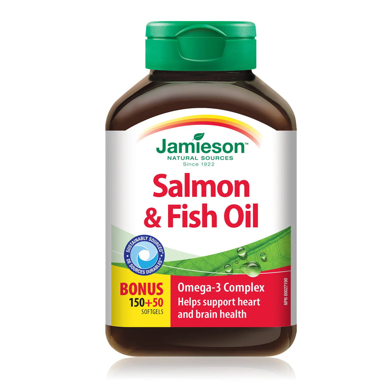 JAM SALMON & FISH OIL OMEGA [200 ea]