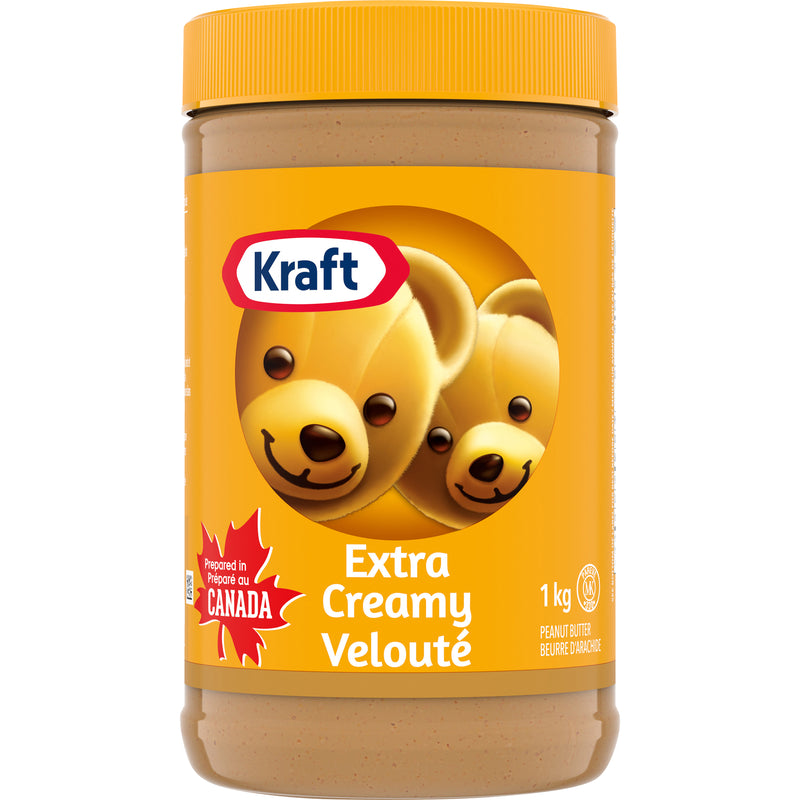 KRAFT EXTRA CRMY P/BUTTER 1KG