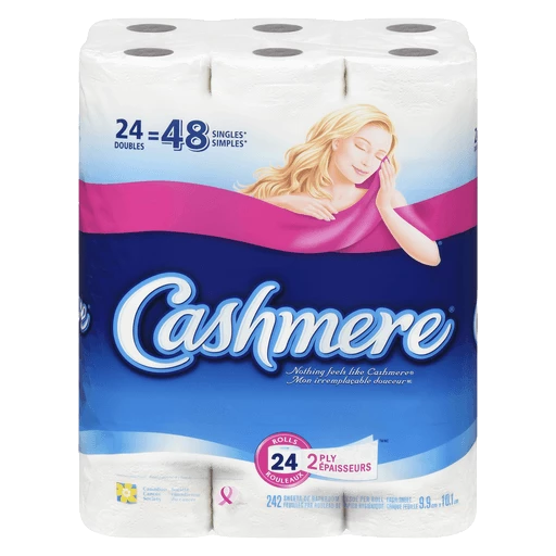 CASHMERE TISSUE DBL ROLL 24s [24 ea]