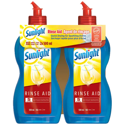 SUNLIGHT 2x500ML RINSE AID [2 ea]