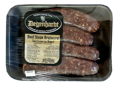 DEGENHARDT BEEF STEAK BRATWRST [400 g]