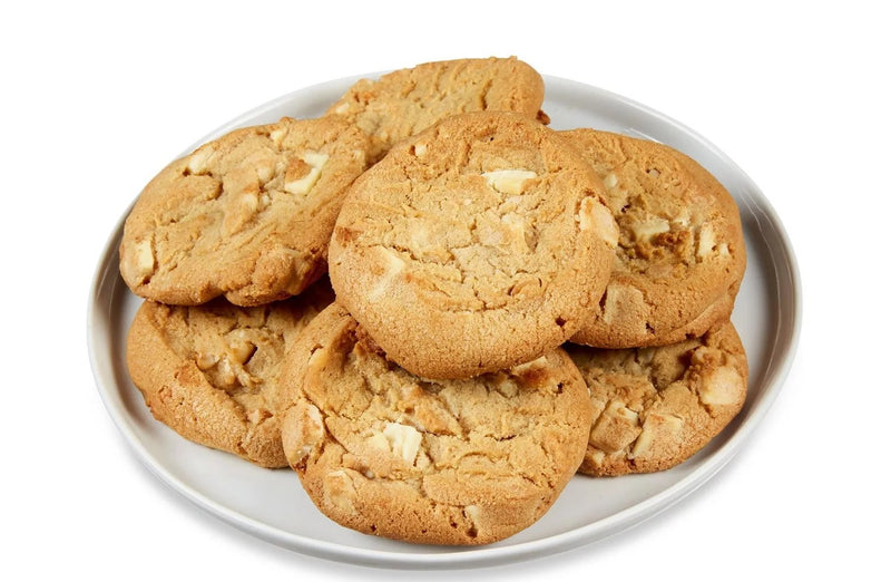 WHT CHOC MACADMN NUT COOKIE