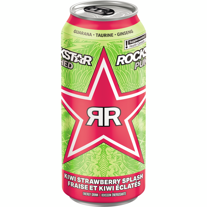 ROCKSTAR ENERGY DRINK STRWBRY [473 ml]