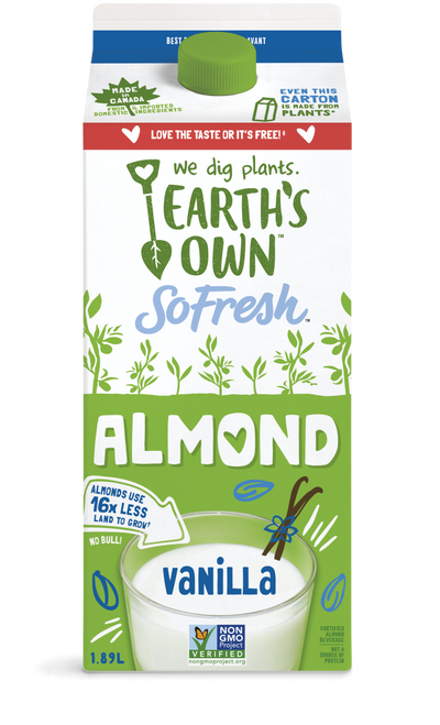 EARTHS OWN ALMOND VANILLA [1.89 l]