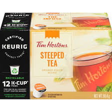 TIM HORTONS K-CUP TEA 12PK