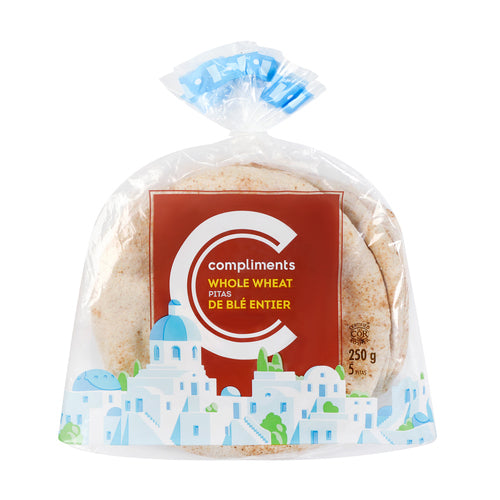 COMP WHOLE WHEAT PITA [250 g]