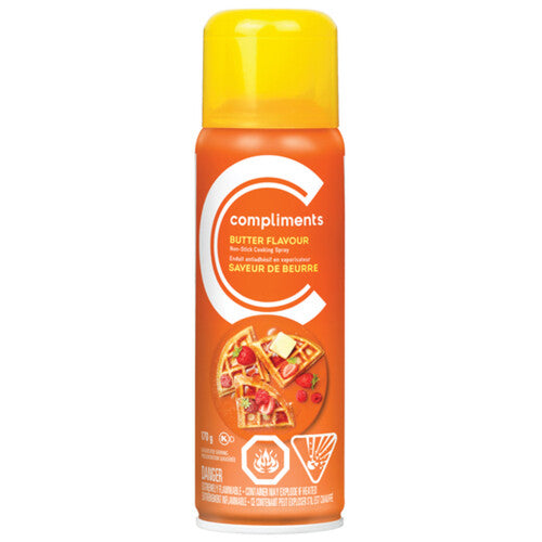 COMP COOKING SPRAY BUTTER FLAV [170 g]