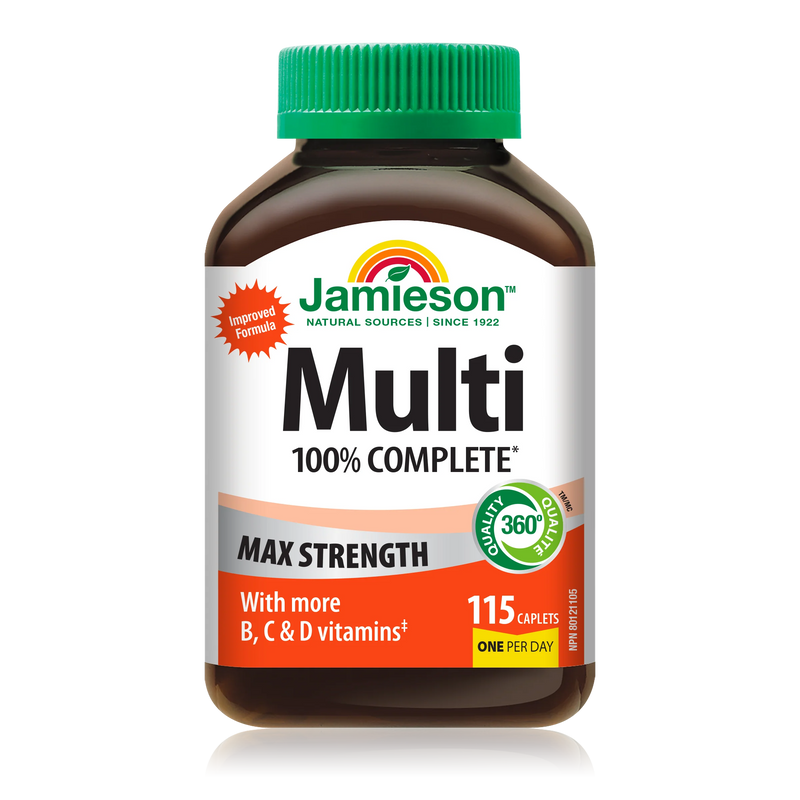 JAMSN MULTIVIT CMPL MAX STRGTH [115 ea]