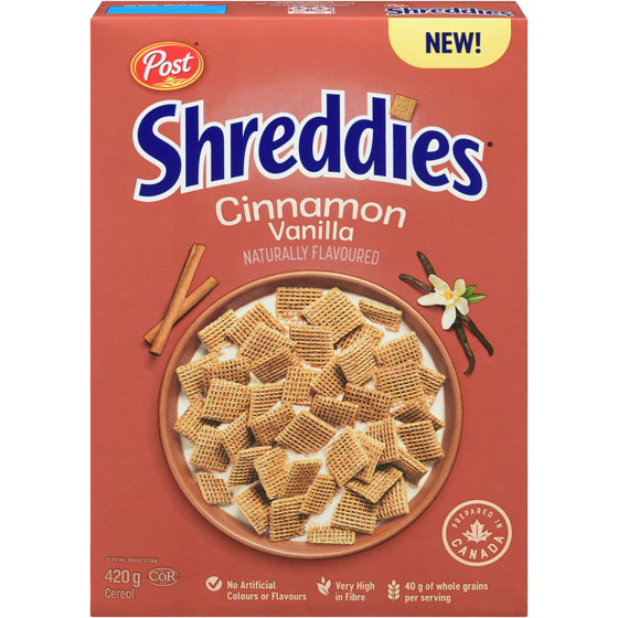 POST SHREDDIES CINNAMON VANILL [420 g]