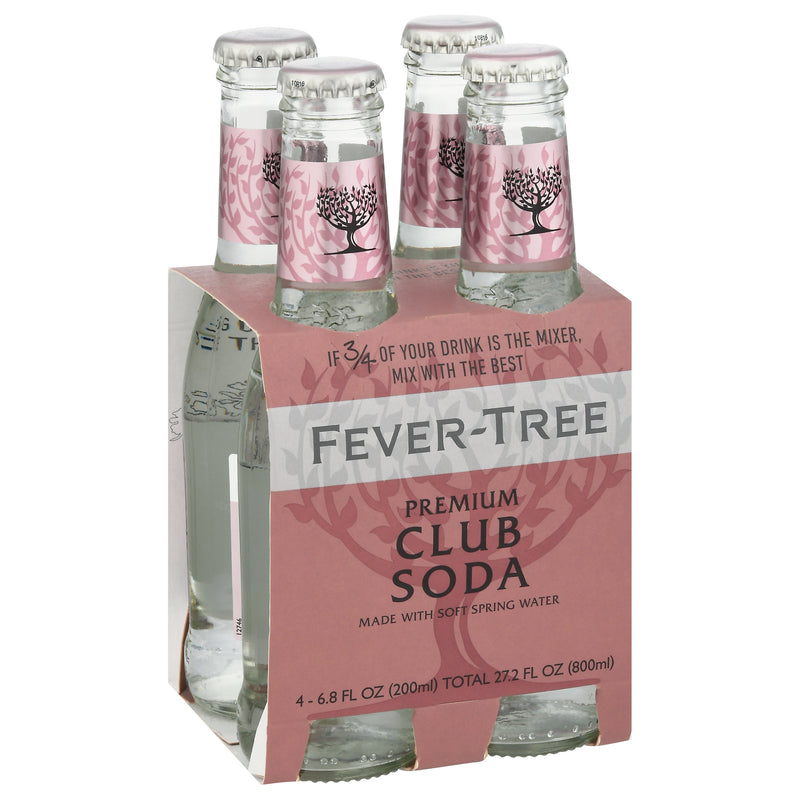 FEVER TREE PREM CLUB SODA 4pk [200 ml]