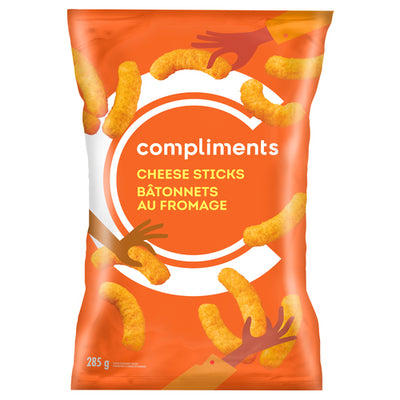 COMPLIMENTS CHEESE STICKS 285g