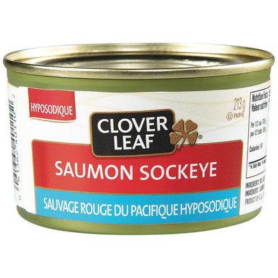 CLVRLF SOCK SALMON LOW SODIUM [213 GM]