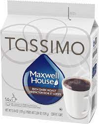 MAX HOUSE DRK ROAST TASSIMO [109 g]