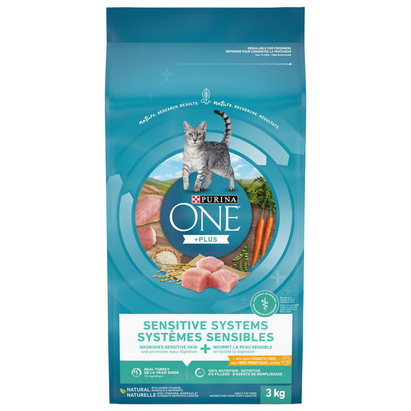 PURINA ONE SENSITVE SYSTEM CAT [3 kg]