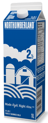 NORTHUMBERLAND 2% MILK 1L CART