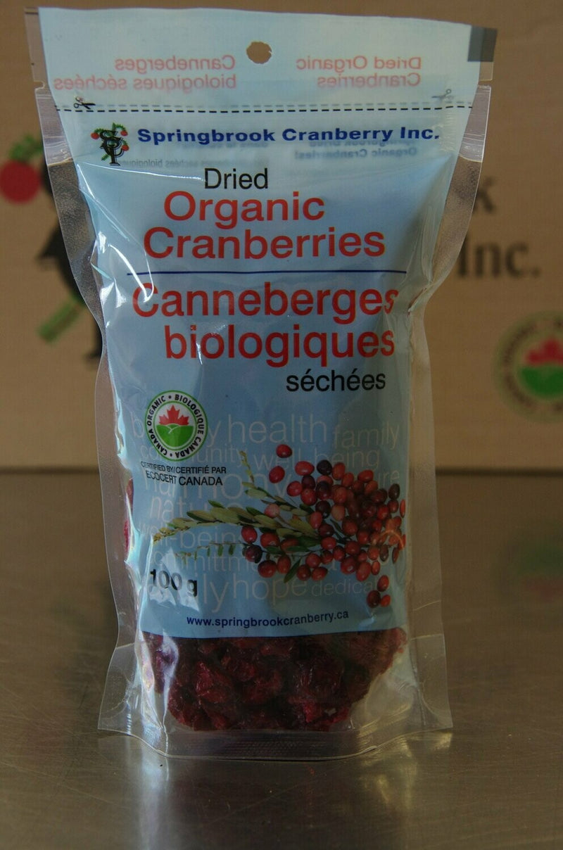 CRANBERRIES DRIED SPRINGBROOK [100 g]