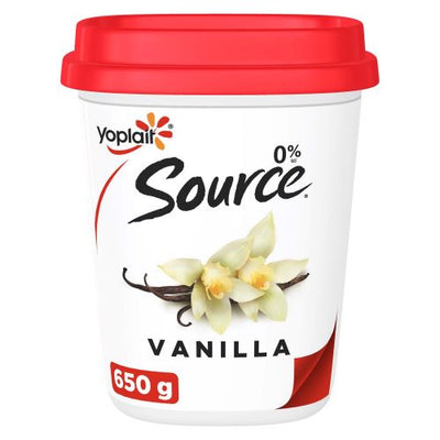 SOURCE YOGURT VANILLA 630g