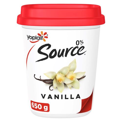 SOURCE YOGURT VANILLA 630g