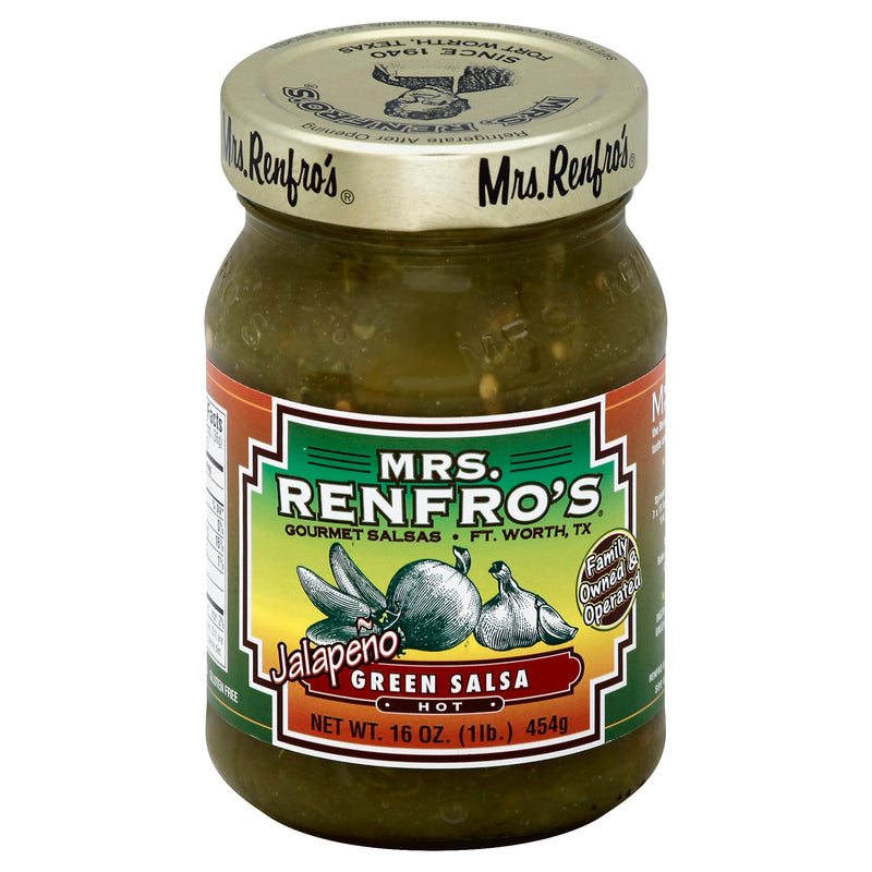 MRS RENFRO HOT GREEN SALSA [473 ml]