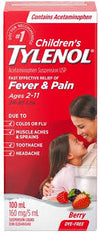 TYLENOL CHILD DYE FREE BERRY [100 ml]