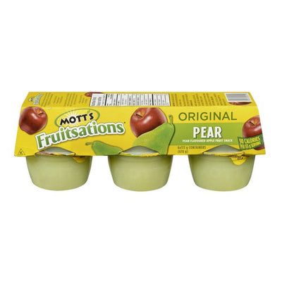 MOTTS FRUITSAT PEAR/APPLE [6 ea]