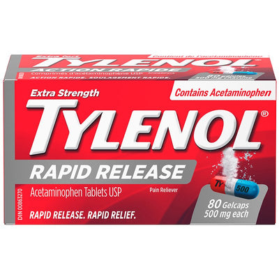 TYLENOL RAPID RELEASE GELS 24 [24 pcs]
