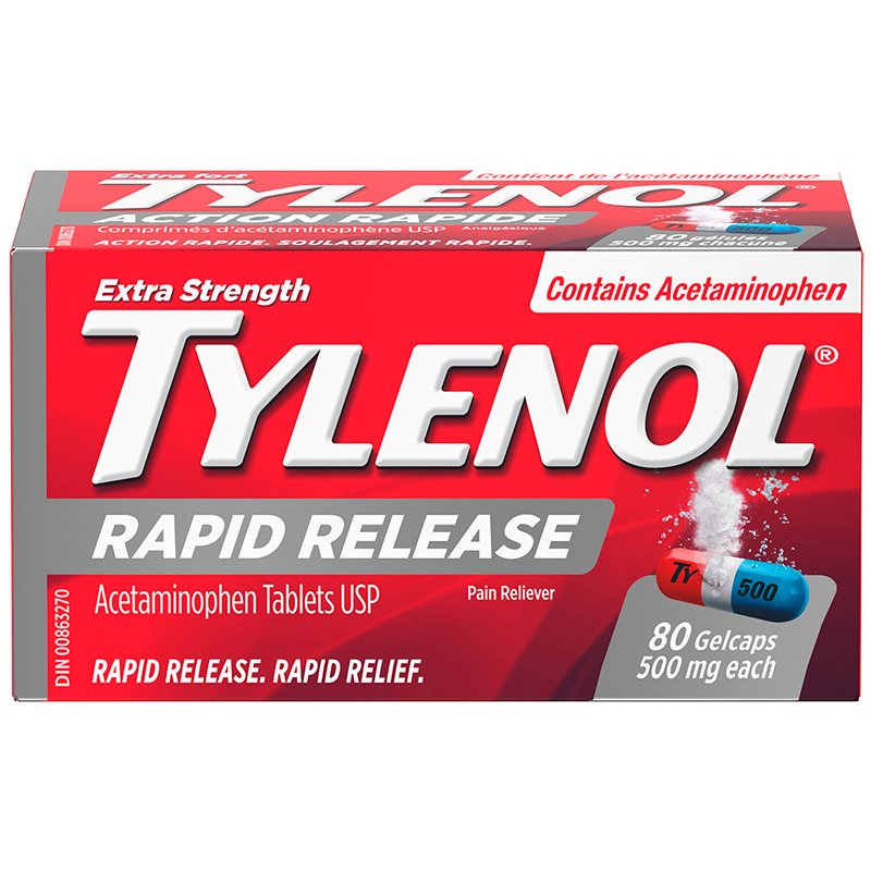 TYLENOL RAPID RELEASE GELS 24 [24 pcs]