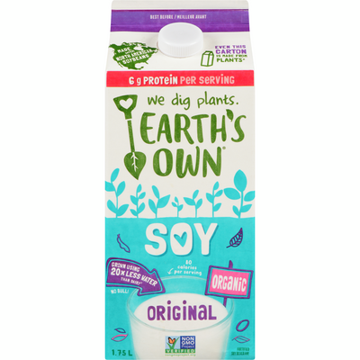 EARTH OWN ORGNC ORGNL SOY BEV [1.75 l]