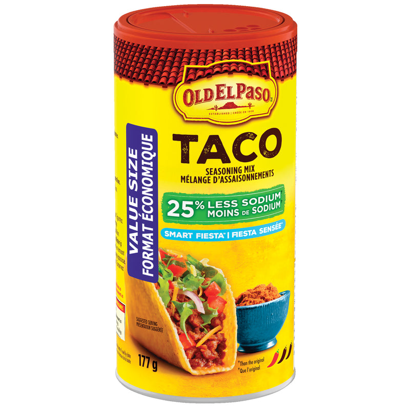 OLD EL PASO TACO MIX LOW SODIU [177 g]