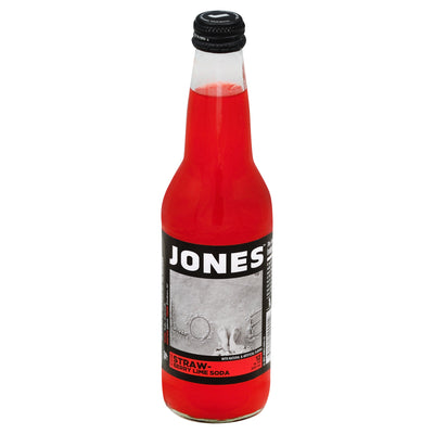 JONES STRAWBERRY LIME SODA [355 ml]