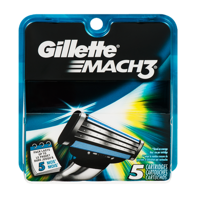MACH 3 CARTRIDGE 5pk