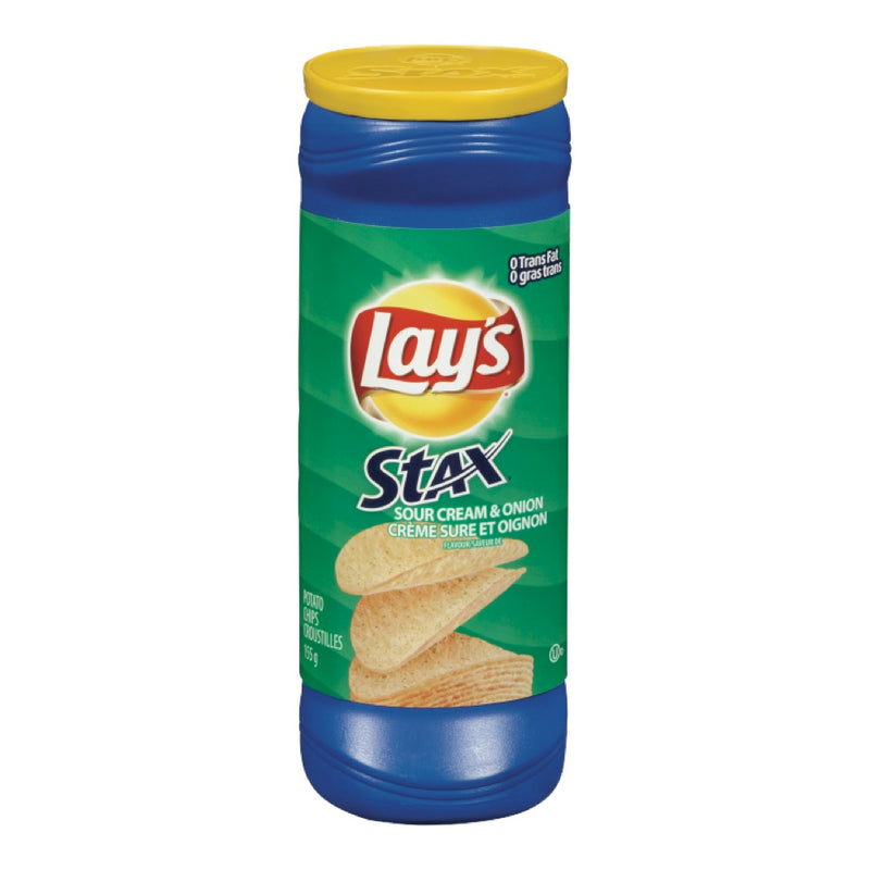 LAYS STAX CHIP SR CRM/ONION [155 GM]