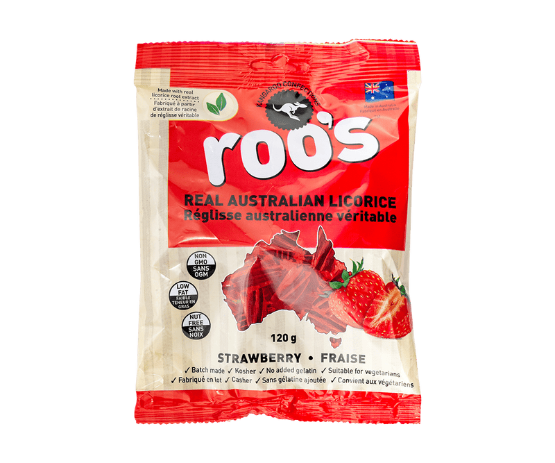 ROOS REAL LICORICE STRWBRY [120 g]