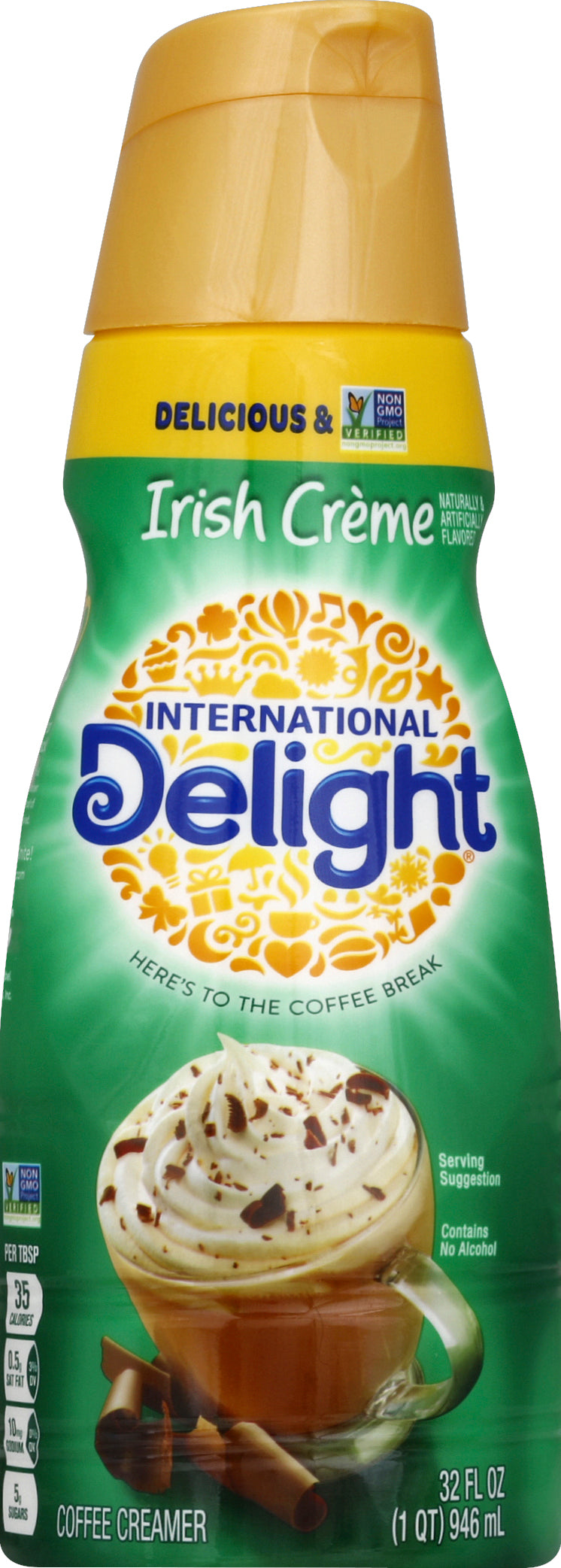 INTER DELIGHT IRISH CREME 946m [946 ml]