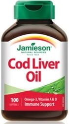 JMSN COD LIVER OIL CAPS 10MIN [100 CAP]