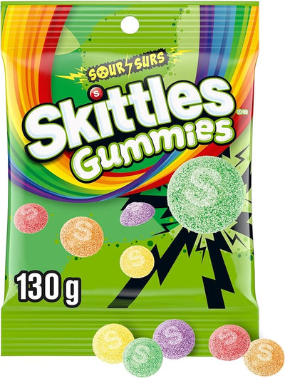 SKITTLES GUMMIES SOUR 130g