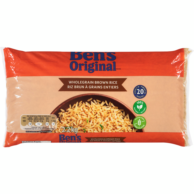BENS ORGNL WHLGRN BRWN RICE [2.2 kg]
