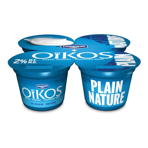 DANONE OIKOS PLAIN 4x100g [4 ea]