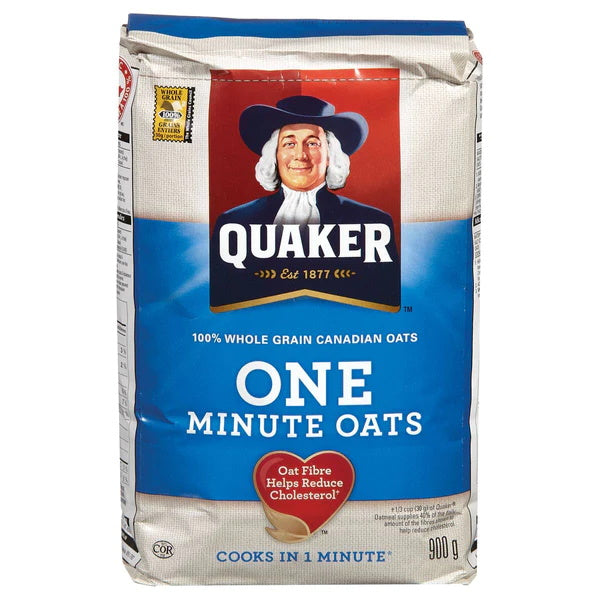 QUAKER 1 MINUTE OATS 900g