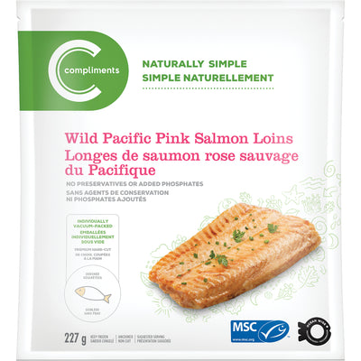 COMP WILD PINK SALMON LOINS [227 g]