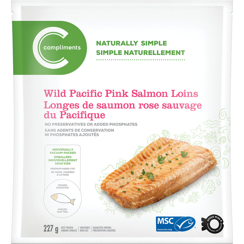 COMP WILD PINK SALMON LOINS [227 g]