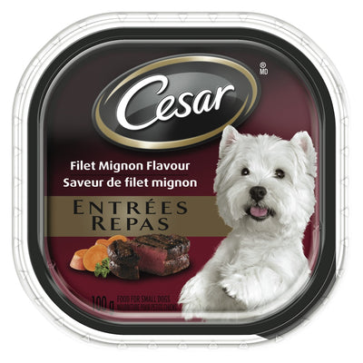 CESAR WET FILT MIGNON DOG FOOD
