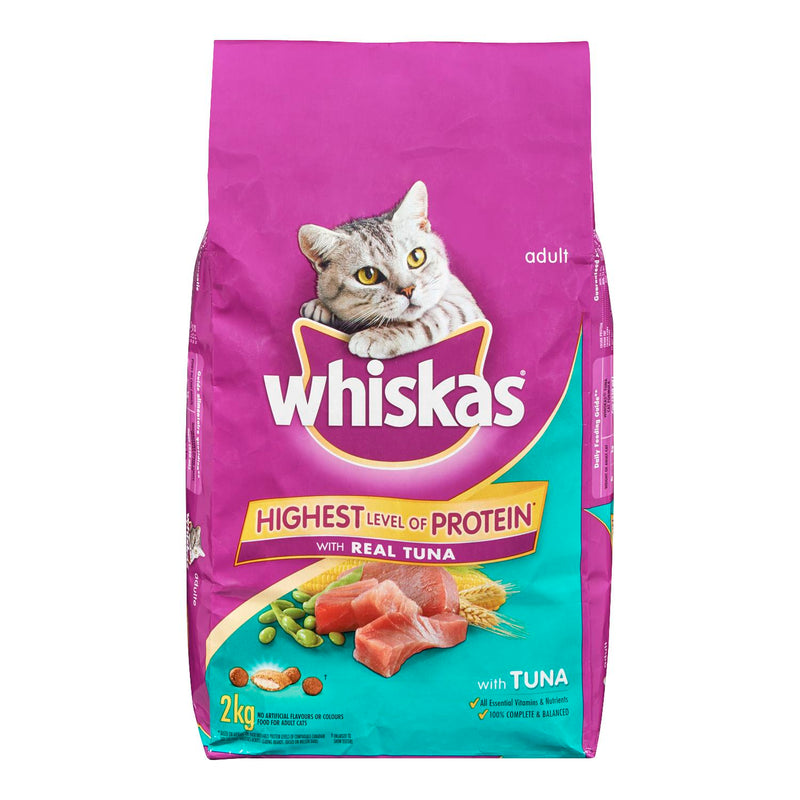 WHISKAS DRY TUNA 2KG