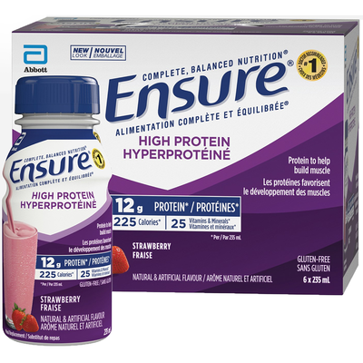 ENSURE STRWBRY HIGH PROTEIN [235 ml]